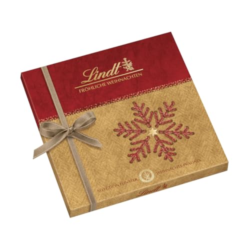 Lindt Schokolade Natur Edition Pralinen | 160 g | Schokoladen-Geschenk zu Weihnachten | Pralinen-Geschenk von Lindt