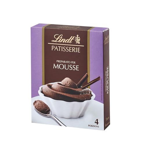 Lindt Schokolade - PATISSERIE Mousse au Chocolat | 6 x 110 g | Backmischung für 4 Portionen fluffige Mousse al Cioccolato aus feinster Schokolade | Patisserie | Backmischung | Schokoladengeschenk von Lindt