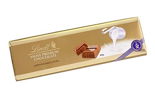 Lindt Schokolade Vollmilch Extra | 300 g Tafel | Aus feinster Vollmilch-Schokolade | Schokoladentafel | Schokoladengeschenk von Lindt