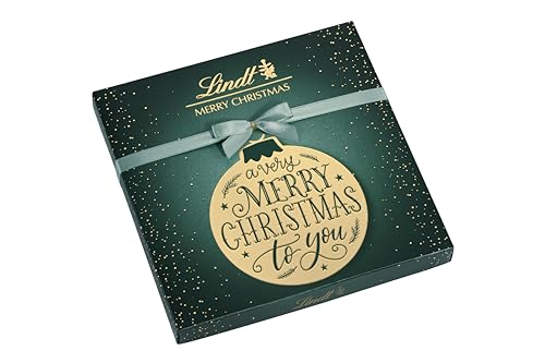 Lindt Schokolade Weihnachts-Markt Pralinés | 200 g | 19 Pralinen in 7 verschiedenen weihnachtliche Sorten | Schokoladengeschenk zu Weihnachten | Pralinen-Geschenk zu Weihnachten | Pralinen-Geschenk von Lindt