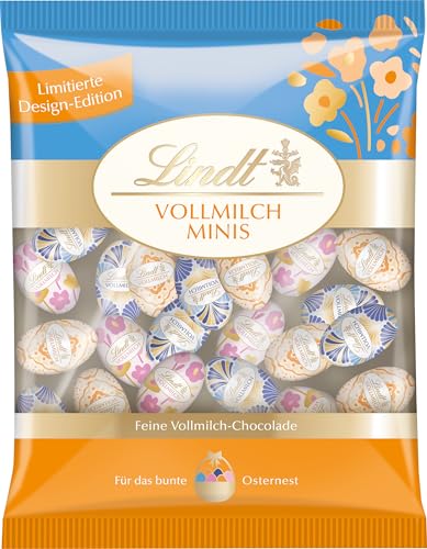 Lindt Schokoladen Eier Deko Edition Mini Eier Maritim | 180 g | Feinste Vollmilchschokolade | Oster Schokolade | Schokoladengeschenk | Ostereier von Lindt