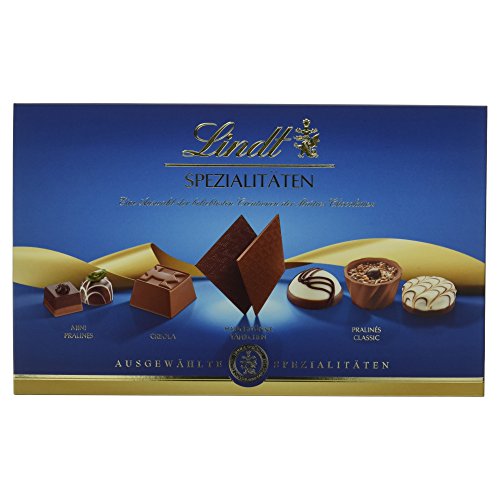 Lindt Spezialitäten Pralinen, außergewöhnlichen Pralinés-Auswahl, 17 unterschiedliche Sorten, 250g von Lindt