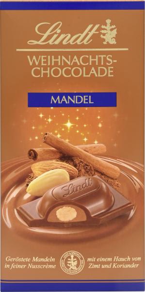 Lindt Weihnachts-Chocolade Mandel von Lindt