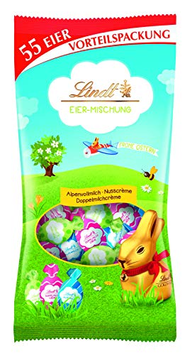 Lindt XXL Osterbeutel für Kinder, Vorteilspack mit einer Eier-Mischung zu Ostern, 288 g von Lindt