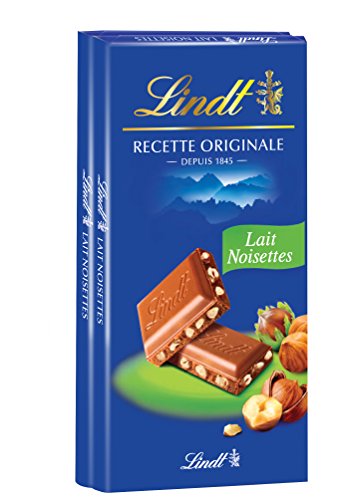 Lindt original-Rezept Milch haselnüsse 2 x 100 g - los 2 von Lindt