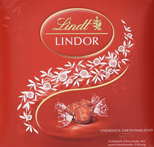 Lindt & Sprüngli Lindor Präsent Box Milch, 187 g von Lindt