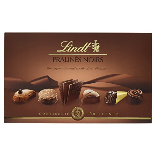 Lindt & Sprüngli Pralines Noirs, 1er Pack (1 x 200 g) von Lindt