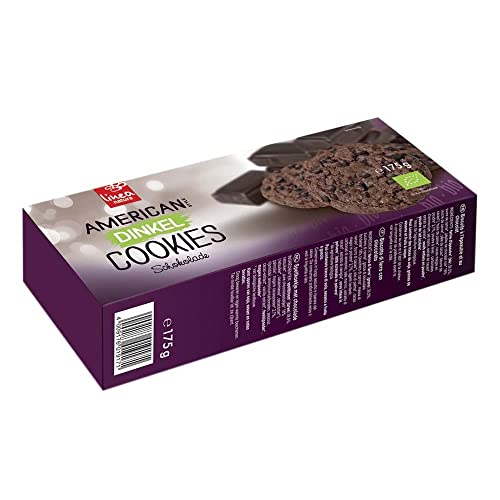 Linea Natura Bio American Dinkel Cookies Schoko, Bio Dinkel Schokokekse, 175g von Linea Natura