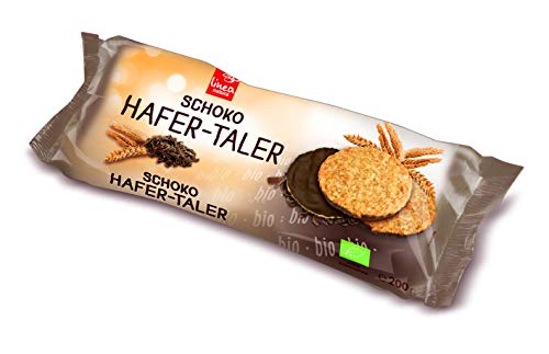 Linea Natura Bio Schoko Hafer Taler, feine Haferkekse mit Schokolade, Bio, 200 g von Linea Natura