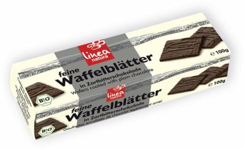 Linea natura Zartbitter Waffelblätter von Linea Natura