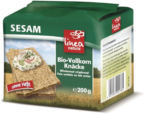 Sesam Vollkorn Knäcke 12 x 200 gr von Linea Natura