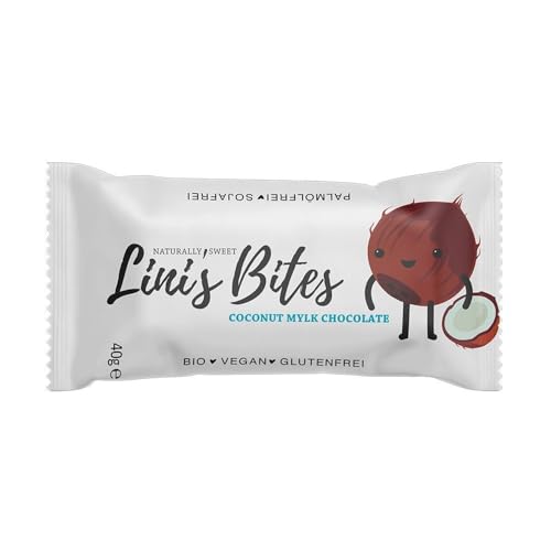 Lini's Bites Riegel, Coconut Mylk Chocolate, 40g von Lini's Bites