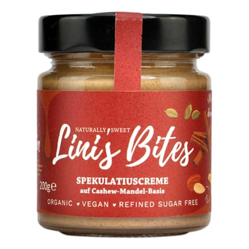 Lini's Bites Spread Spekulatiuscreme, auf Cashew-Mandel-Basis, 200g (1) von Lini's Bites