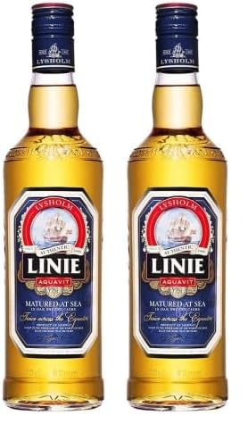 LINIE Aquavit Lysholm (1 x 0.7 l) (Packung mit 2) von Linie