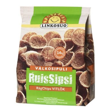 Roggen Chips Knoblauch 150 g (10er packung) von Linkosuo