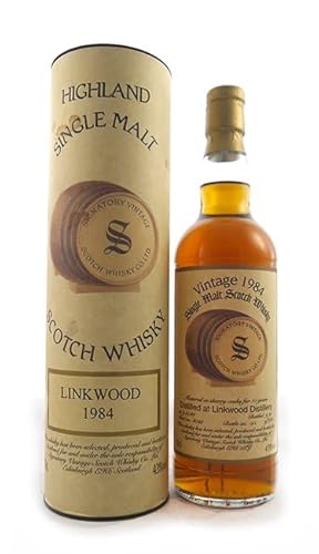 Linkwood 11 Year Old Single Malt Scotch Whisky 1984 Signatory Vintage Bottling (Original tube), 1 x 700ml von Linkwood 11 Single