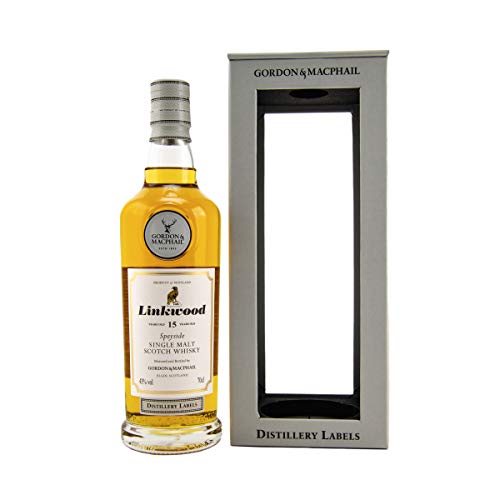Linkwood 15 Jahre - Gordon & MacPhail Distillery Labels - New Range - 43% - 0,7l - Speyside Single Malt Whisky von Linkwood