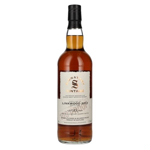 Signatory Vintage 100 Proof Edition LINKWOOD 10 Years Old Single Malt #19 2013 57,1% Vol. 0,7l von Linkwood