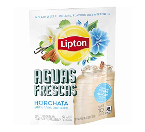 Lipton Aguas Frescas Horchata Sweetened Drink Mix 534g von Lipton