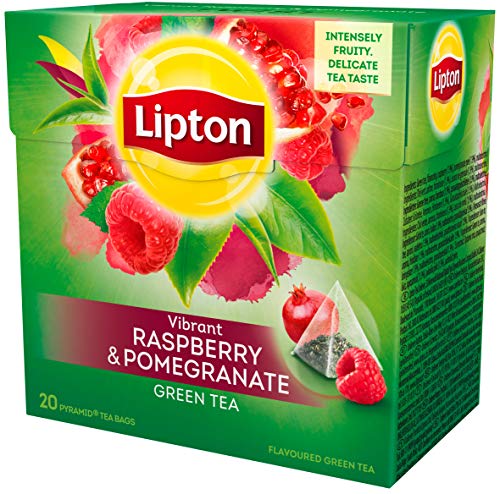 Lipton Kräutertee Pomegranate & Raspberry Pyramidenbeutel, 336 g von Lipton