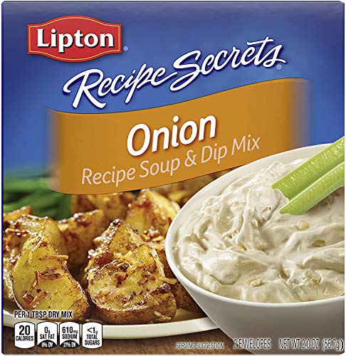 Lipton Recipe Secrets – Zwiebelrezept Suppe & Dip Mix (2 Boxen) von Lipton