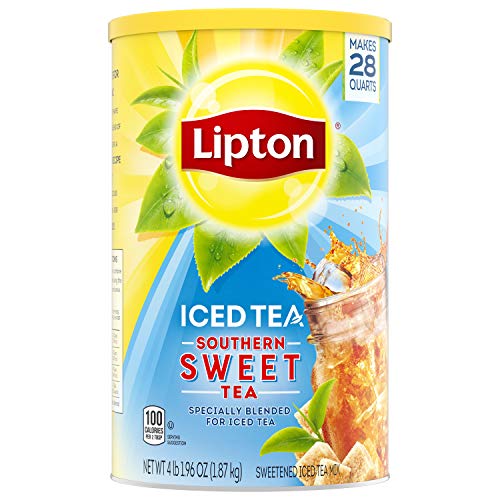 Lipton Südlicher süßer Tee mit gesüßtem Eistee, 1,87 kg, ergibt 28 Liter von Lipton