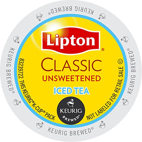 Lipton Ungesüßter Eistee K-Cup für Keurig-Brauer, 96 Stück von Lipton