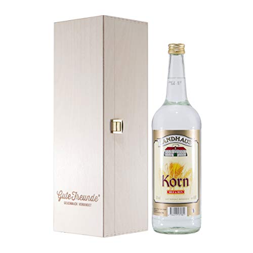 Landhaus Korn mit Geschenk-Holzkiste von Liqueur & Wine Trade