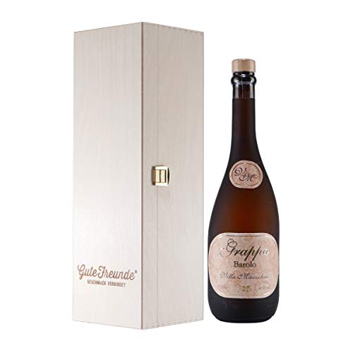 Villa Mazzolini Grappa Barolo mit Geschenk-HK von Liqueur & Wine Trade