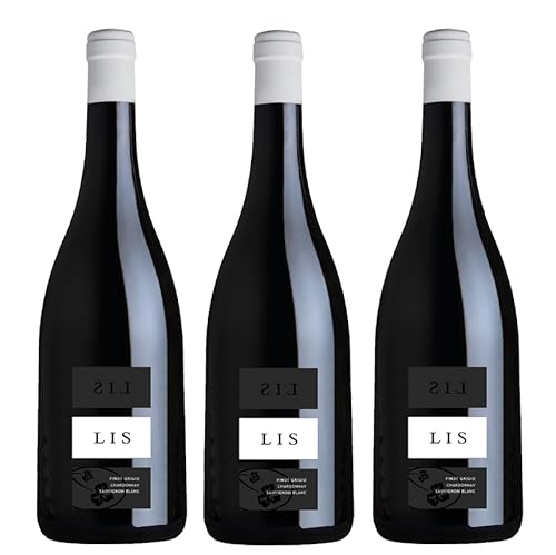 3x 0,75l - 2019er - Lis Neris - Riserva - Lis - Pinot Grigio & Chardonnay & Sauvignon Blanc - Venezia Giulia I.G.P. - Friaul - Italien - Weißwein trocken von Lis Neris