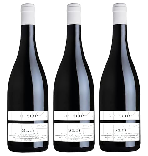 3x 0,75l - 2021er - Lis Neris - Selezioni - Gris - Pinot Grigio - Isonzo D.O.P. - Friaul - Italien - Weißwein trocken von Lis Neris