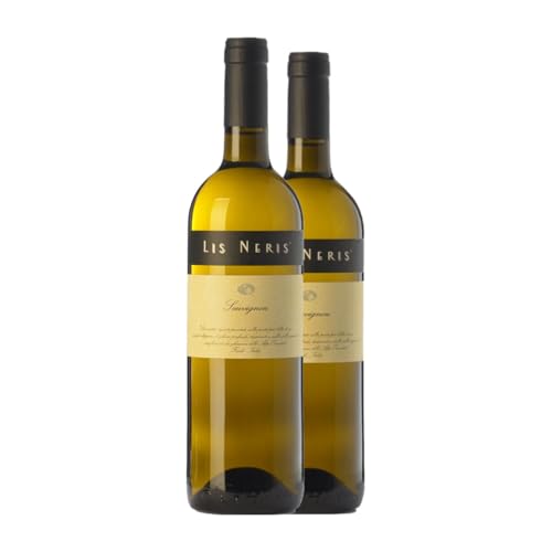 Lis Neris Sauvignon Sauvignon Weiß Friuli-Venezia Giulia 75 cl Weißwein (Karton mit 2 Flaschen von 75 cl) von Lis Neris