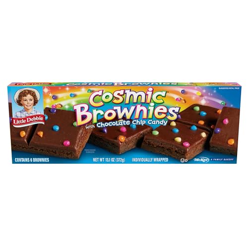 Little Debbie Cosmic Brownies 1 Box, 6 einzeln verpackte Brownies von Little Debbie