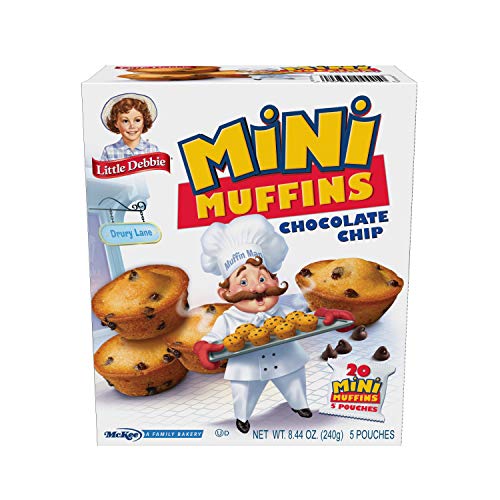 Little Debbie Mini-Muffins, 20 Mini-Muffins in 5 Beuteln von Little Debbie