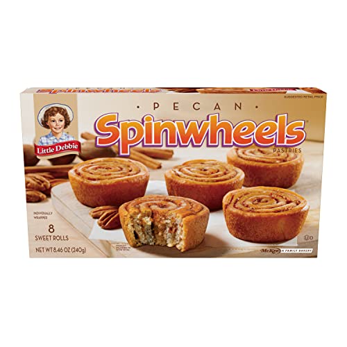 Little Debbie Pekannusspinwheels (8 süße Rollen in 1 Box) von Little Debbie