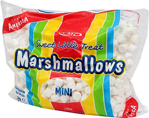 Little Treat Marshmallow Minis, kleine mini Marshmallows, zum Backen, Dekorieren, für den Kakao oder so essen, Partyspaß, 1er Pack (1 x 280 g) von Little Treat