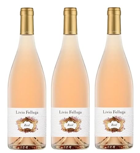 3x 0,75l - 2023er - Livio Felluga - Rosé - Venezia Giulia I.G.P. - Friaul - Italien - Rosé-Wein trocken von Livio Felluga