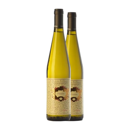 Livio Felluga Friulano Colli Orientali del Friuli 75 cl Weißwein (Karton mit 2 Flaschen von 75 cl) von Livio Felluga