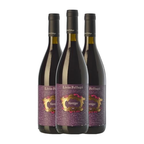 Livio Felluga Vertigo Delle Venezie 75 cl Rotwein (Karton mit 3 Flaschen von 75 cl) von Livio Felluga