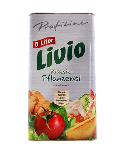 Livio Profiline Klassik Pflanzenöl, (1 x 5 l) von Livio