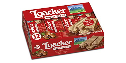 Loacker Napolitaner, 12er Pack (12 x 45 g) von Loacker