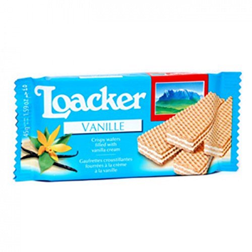 Waffeln classic Vanille 45 gr. - Loacker von Loacker