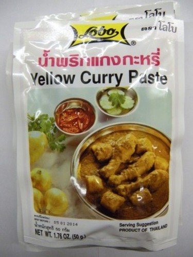 Gelbe Curry paste 12x50g von GREAT BRITISH TRADING LIMITED