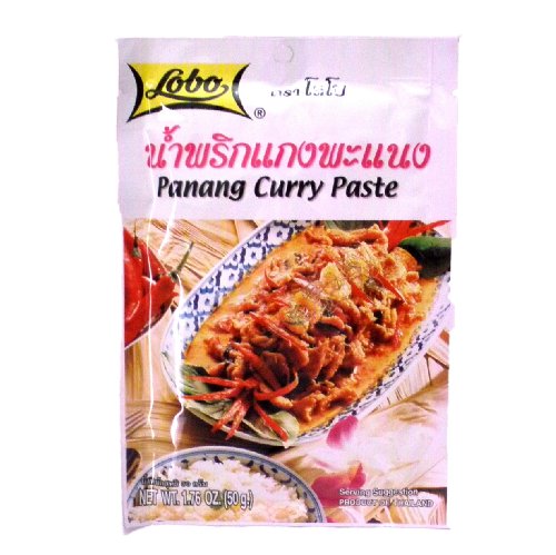 Lobo Panang Curry Paste, 50 g, 3 Stück von Lobo