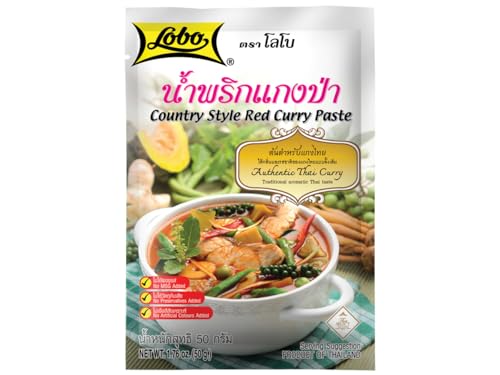 Lobo Paste für rotes Curry "Country Style" 50g von lobo