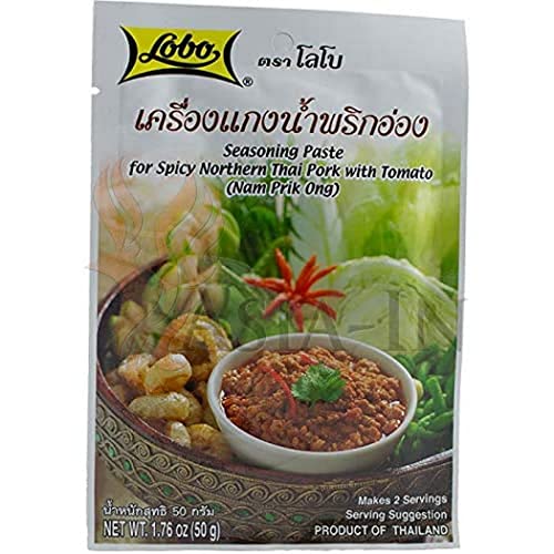 Lobo Seasoning Paste for Spicy Northern Thai Pork with Tomato 50g von Lobo