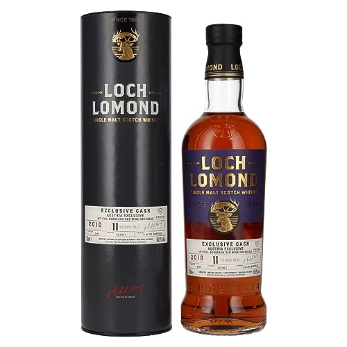 Loch Lomond 11 Years Old BORDEAUX RED WINE Austria Exclusive Cask 2010 54,9Prozent Vol. 0,7l in Geschenkbox von Loch Lomond