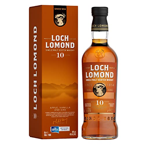 Loch Lomond 10 Years Old Single Malt Apple Vanilla and Oak Whisky 40% Vol. 0,7l in Geschenkbox von Loch Lomond