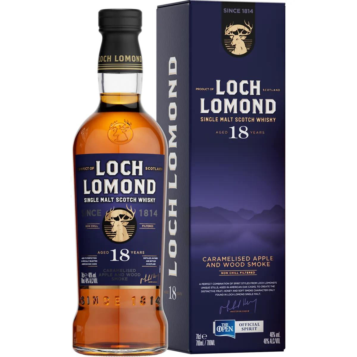 Loch Lomond 18 Jahre 46% vol. 0,7 l von Loch Lomond