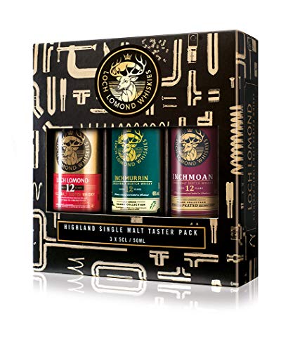 Loch Lomond - 3 x 5cl Miniature Gift Set - 12 year old Whisky von Loch Lomond